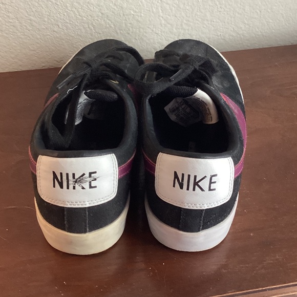 Nike Black Purple Sneakers Shoes Men’s 9.5 Grant Taylor SB Skateboard Low - Picture 3 of 7